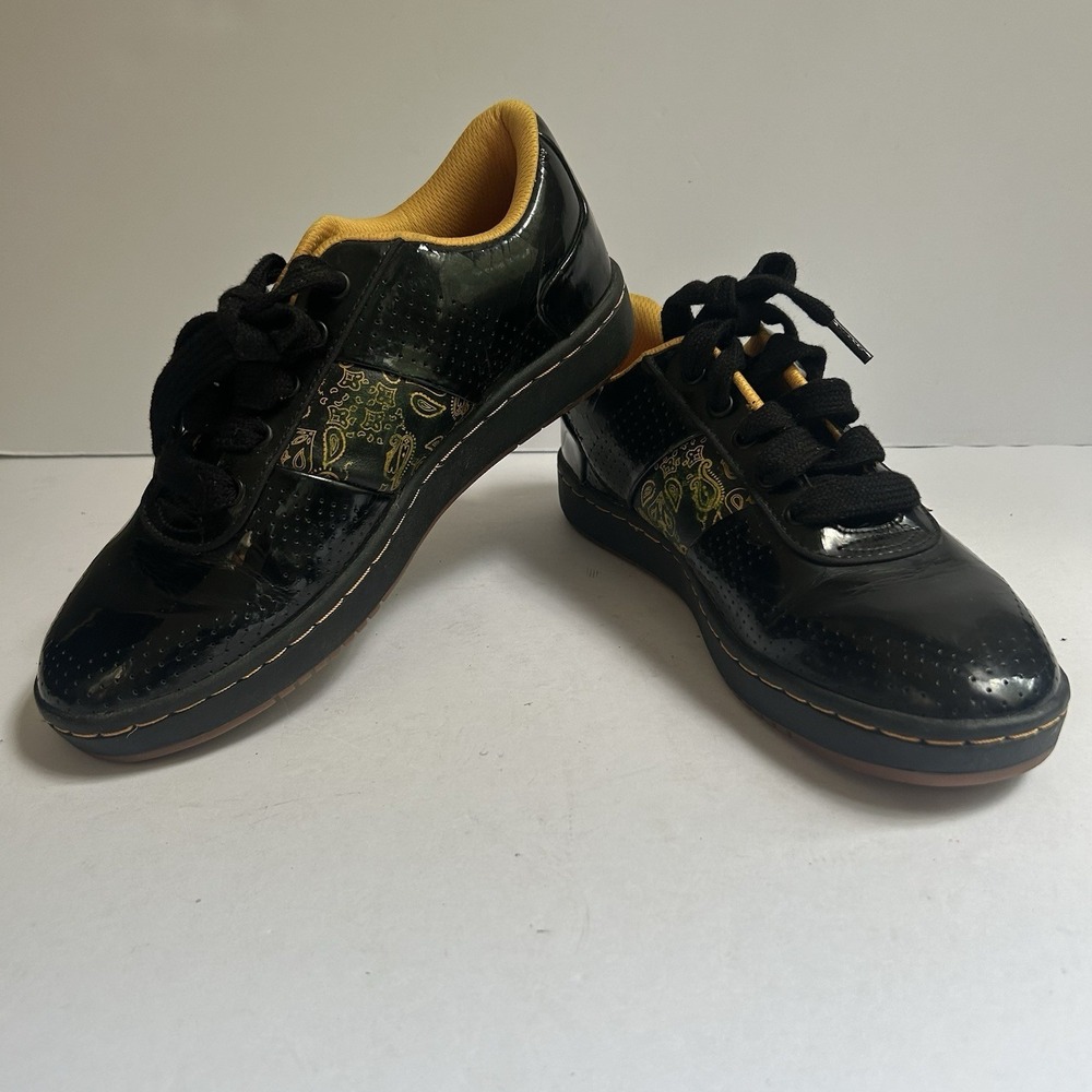 Pony Snoopafly  Low Low Doggy Biscuitz  Sneaker Black Men's US Size 9